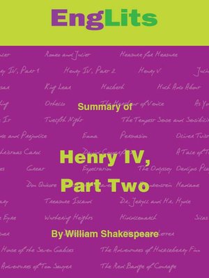 cover image of EngLits: Henry IV, part II